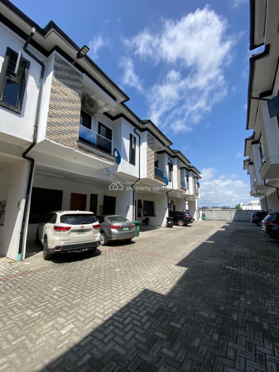 Spacious 4 Bedroom Terrace Duplex in a Secured Estate, Vgc, Lekki, Lagos, Terraced Duplex for Rent