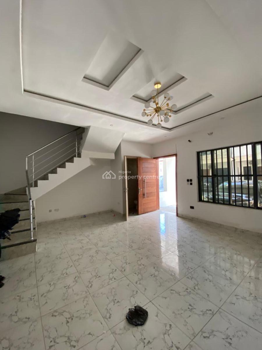 Spacious 4 Bedroom Terrace Duplex in a Secured Estate, Vgc, Lekki, Lagos, Terraced Duplex for Rent