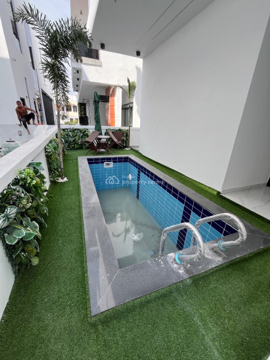 State of Art 5 Bed Detached Duplex with Pool & Bq, Chevron Toll Gate, Lekki, Lagos, Detached Duplex for Sale