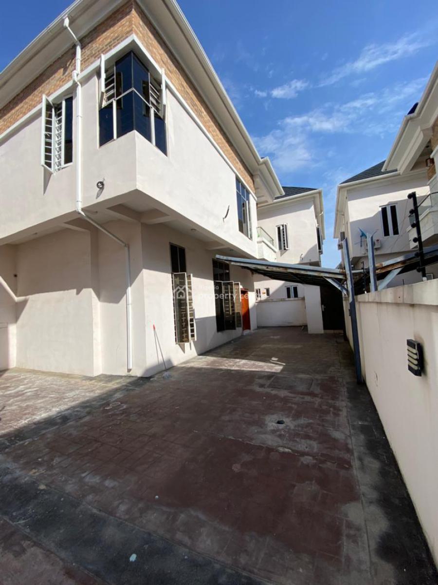 Spacious 5 Bedroom Fully Detached Duplex with Bq & Security House, Chevron Toll Gate, Orchid Road, Lekki, Lagos, Detached Duplex for Rent