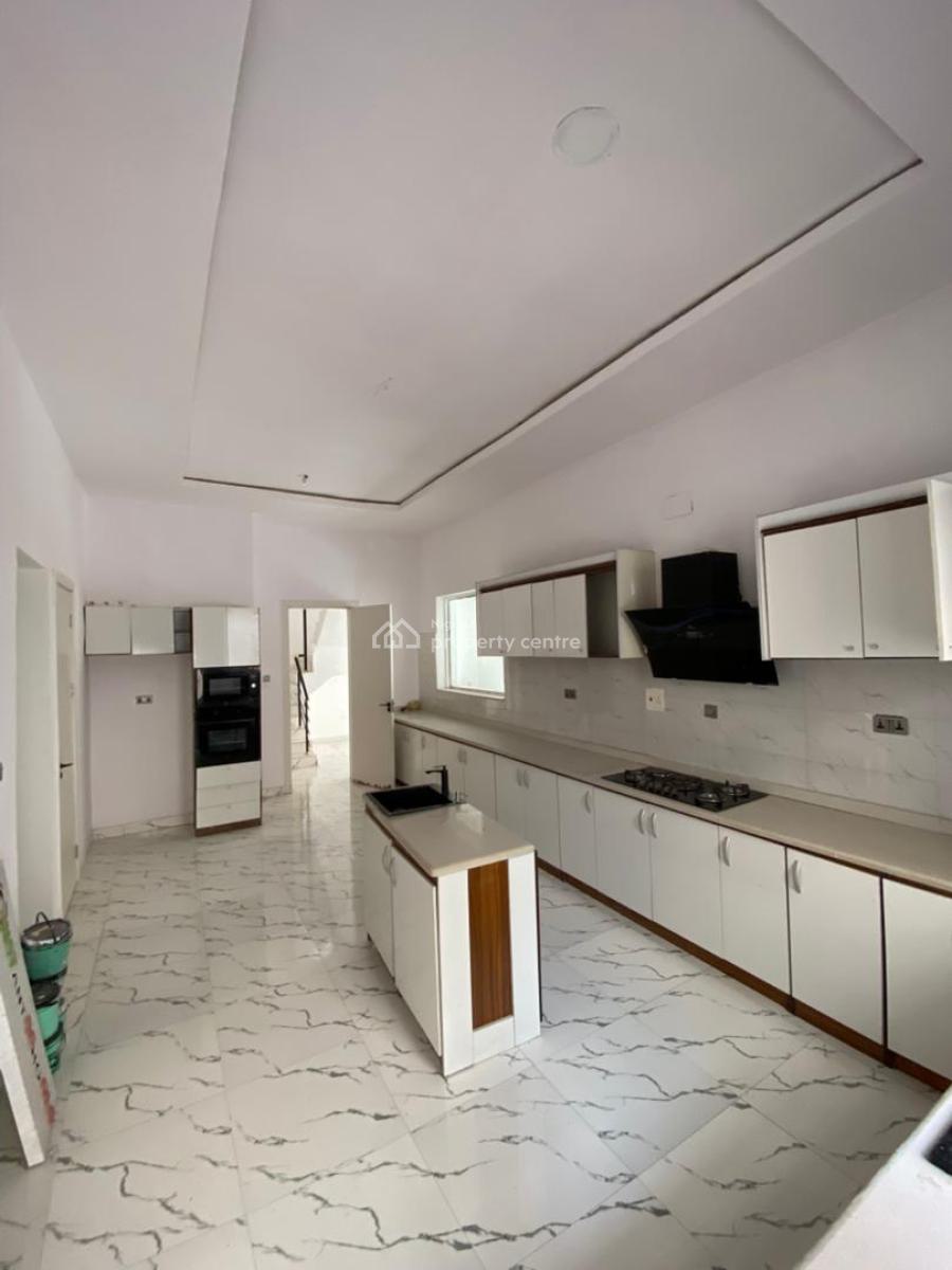 Spacious 5 Bedroom Fully Detached Duplex with Bq & Security House, Chevron Toll Gate, Orchid Road, Lekki, Lagos, Detached Duplex for Rent