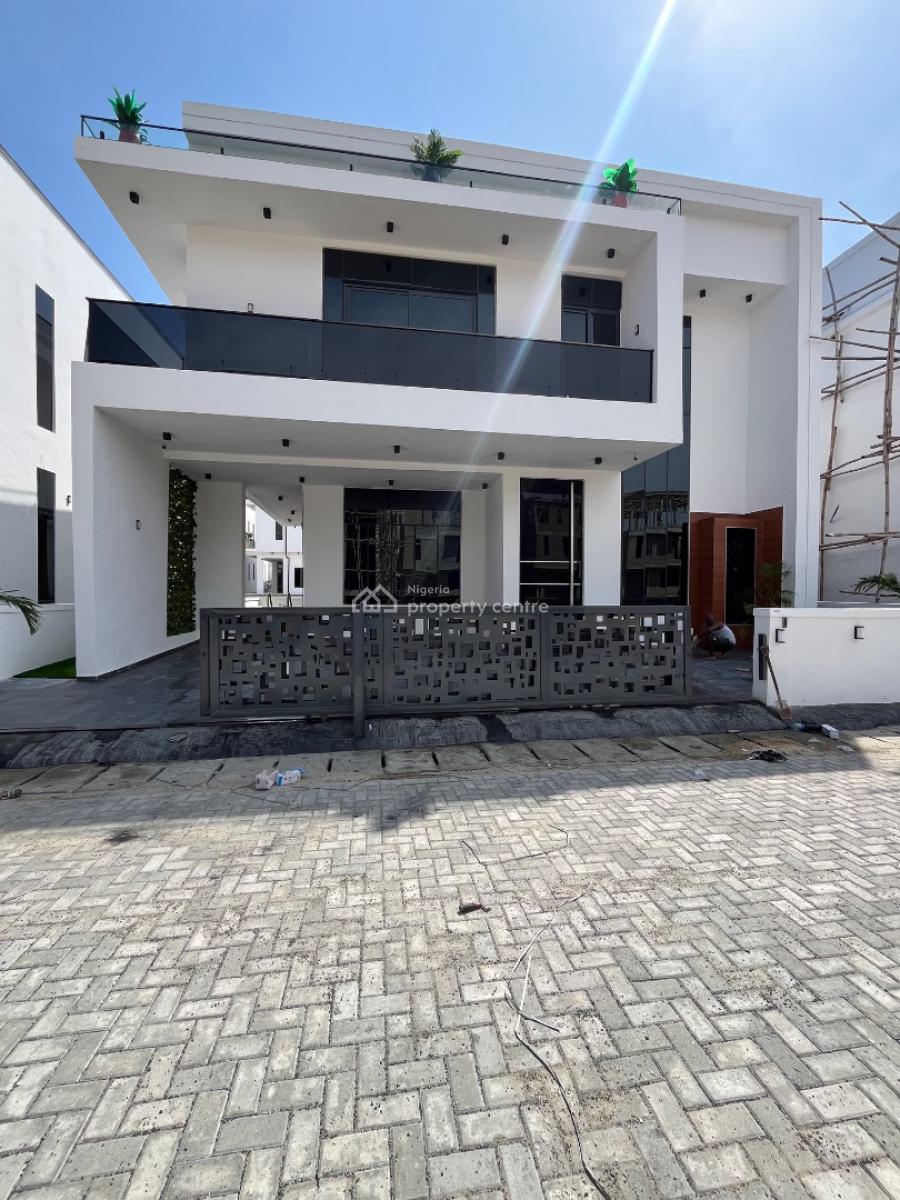 Luxurious 5 Bed Detached Duplex with Bq, Pool & Cinema, Chevron Toll Gate, Lekki, Lagos, Detached Duplex for Sale
