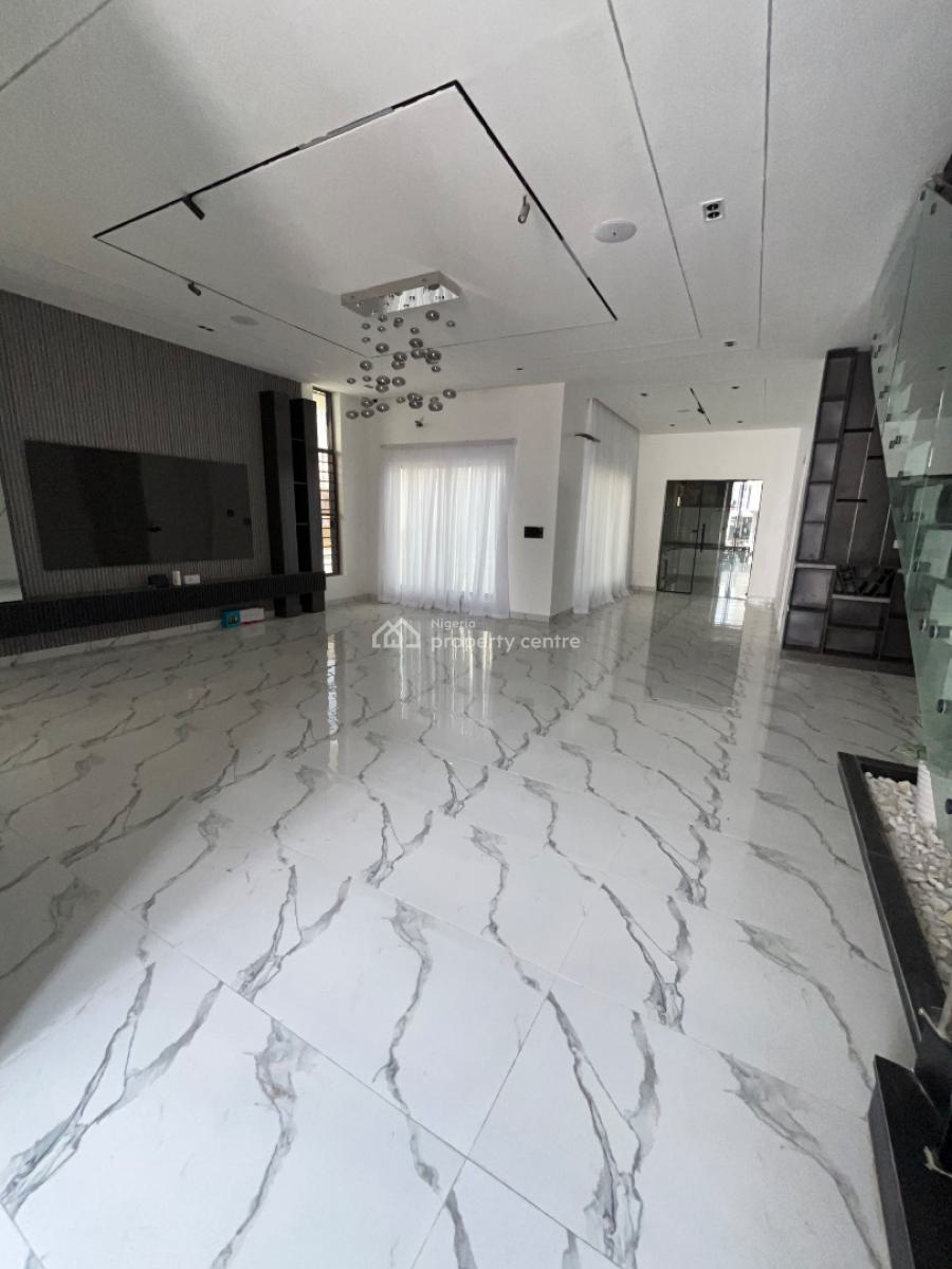 Luxurious 5 Bed Detached Duplex with Bq, Pool & Cinema, Chevron Toll Gate, Lekki, Lagos, Detached Duplex for Sale
