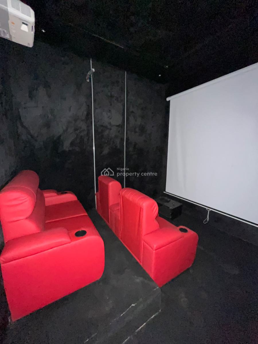 Luxurious 5 Bed Detached Duplex with Bq, Pool & Cinema, Chevron Toll Gate, Lekki, Lagos, Detached Duplex for Sale