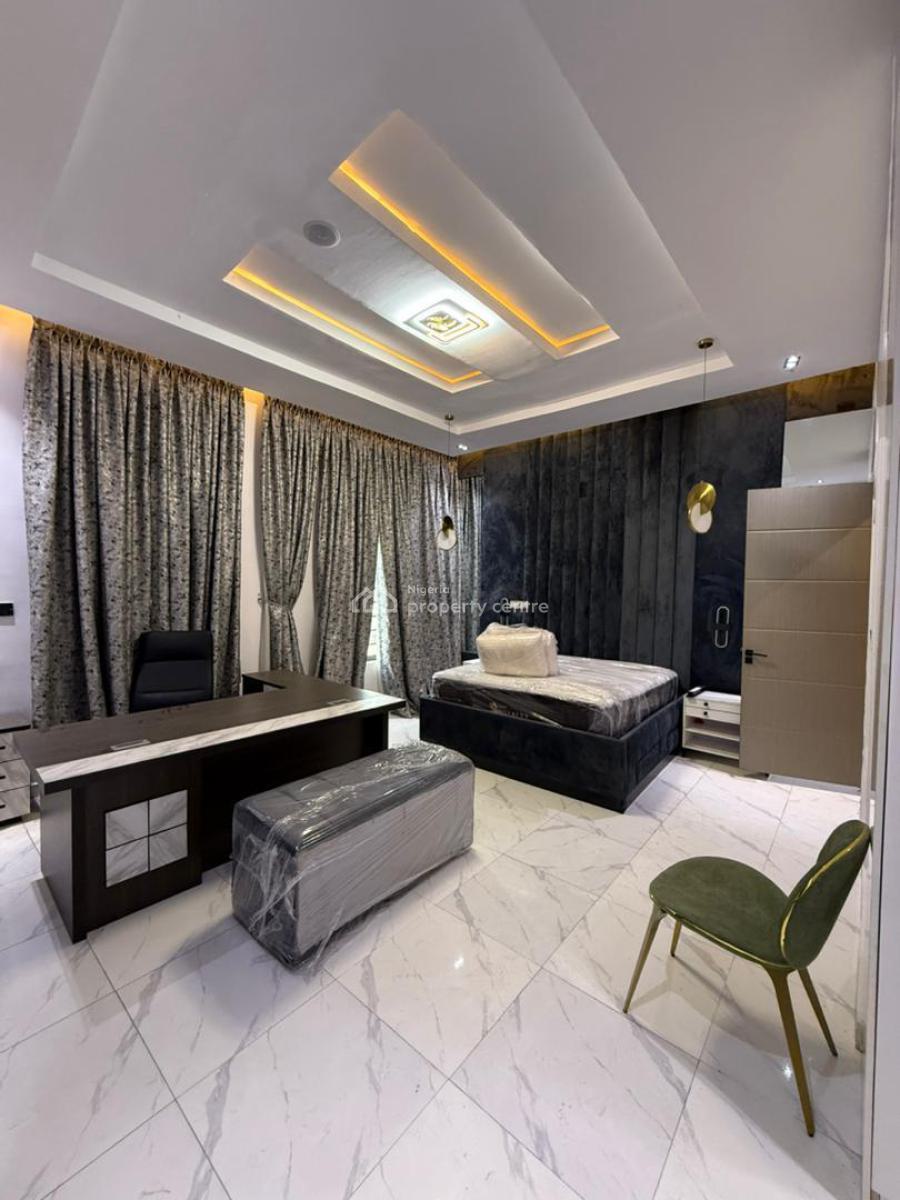 Fully Furnished 5 Bedroom Semi Detached Duplex in a Secure Estate, Chevron Toll Gate, Orchid Road, Lekki, Lagos, Semi-detached Duplex for Rent