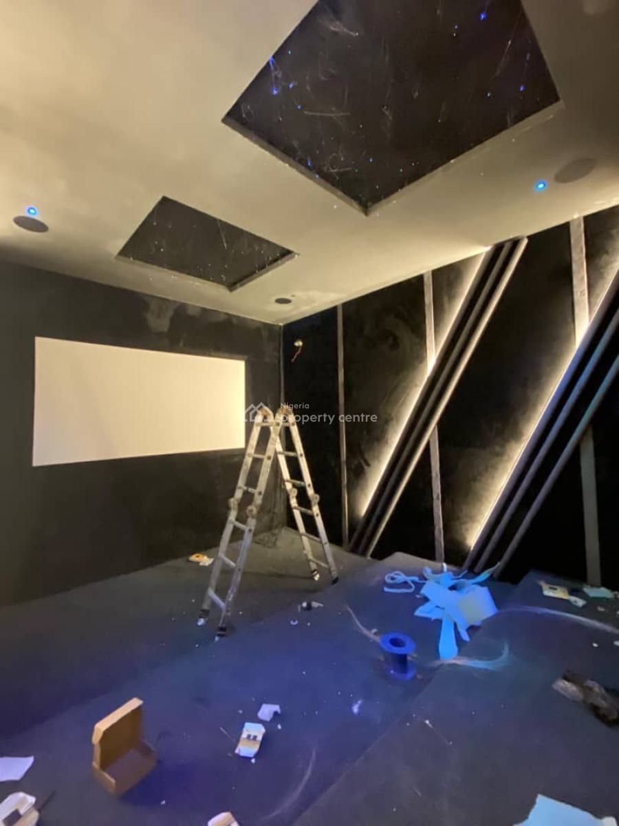 a Lovely 5 Bedroom Fully Detached Duplex with Pool, Cinema, Open Roof, Osapa, Lekki, Lagos, Detached Duplex for Sale