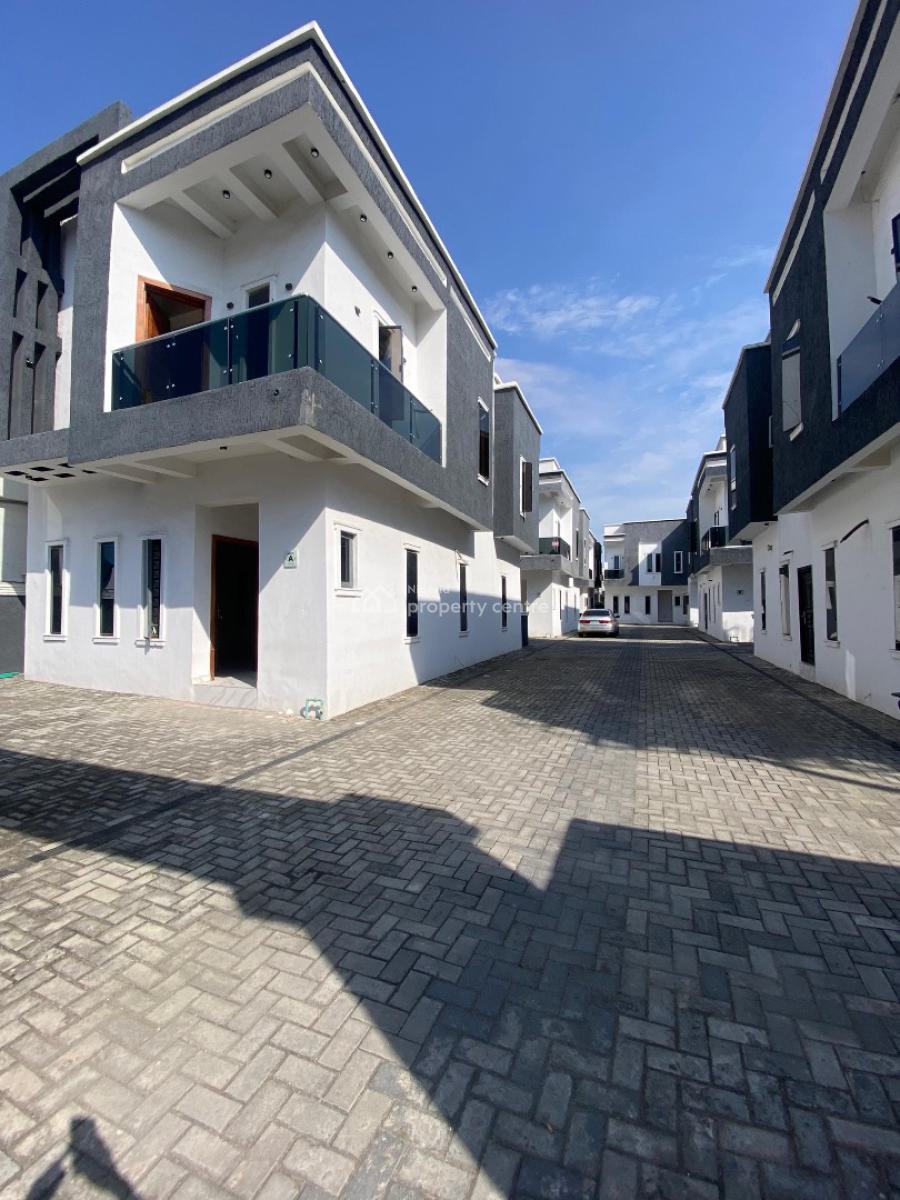 4 Bedroom Semi Detached Duplex with a Room Bq, Orchid, Ikota, Lekki, Lagos, Semi-detached Duplex for Sale