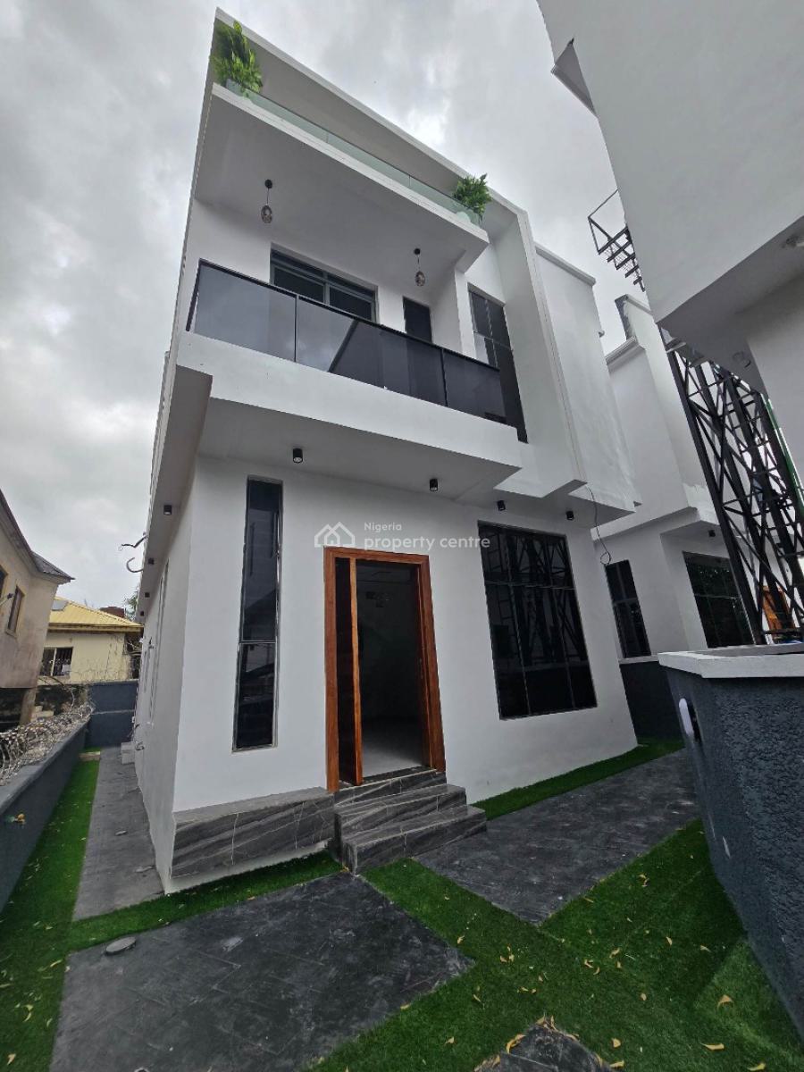 Luxurious 4 Bedroom Duplex in a Serene Neighborhood, Sangotedo, Ajah, Lagos, Detached Duplex for Sale