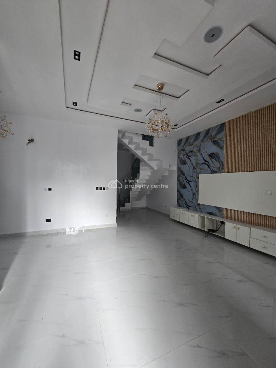 Luxurious 4 Bedroom Duplex in a Serene Neighborhood, Sangotedo, Ajah, Lagos, Detached Duplex for Sale