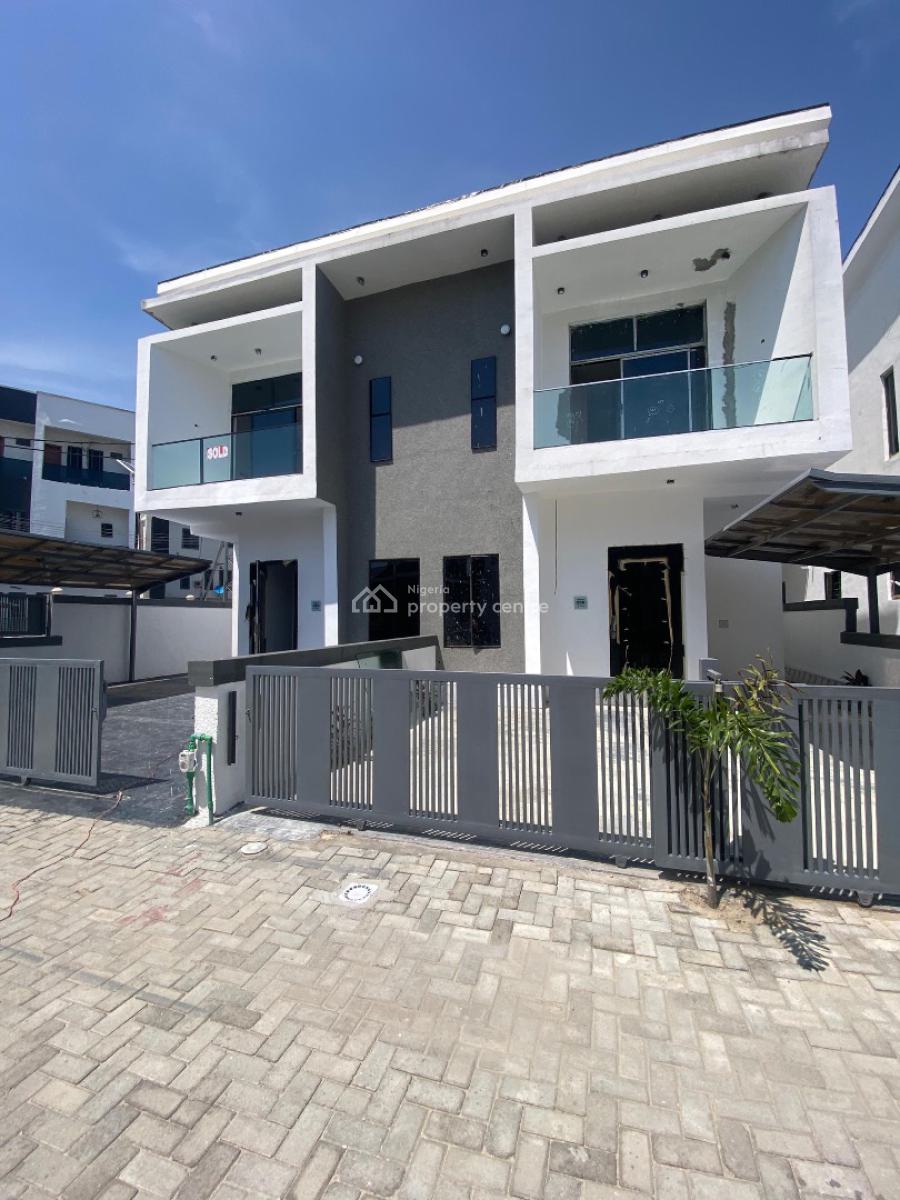 4 Bedroom Semi Detached Duplex with a Room Bq, Orchid, Ikota, Lekki, Lagos, Semi-detached Duplex for Rent