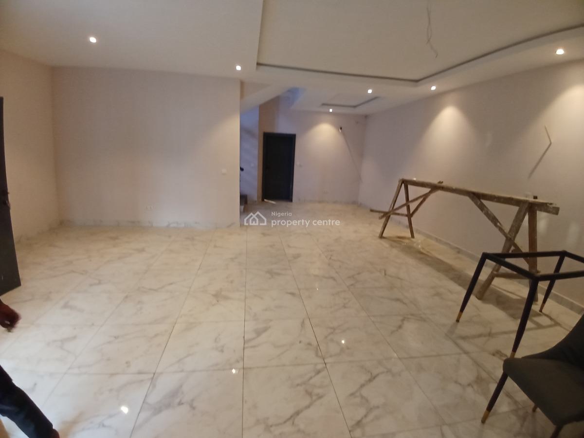 Newly Built 4 Bedroom Terace Duplex with Bq, By Nnpc, Guzape District, Abuja, Terraced Duplex for Rent