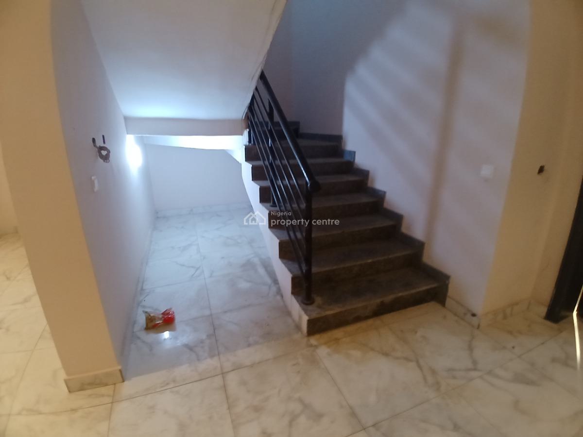 Newly Built 4 Bedroom Terace Duplex with Bq, By Nnpc, Guzape District, Abuja, Terraced Duplex for Rent
