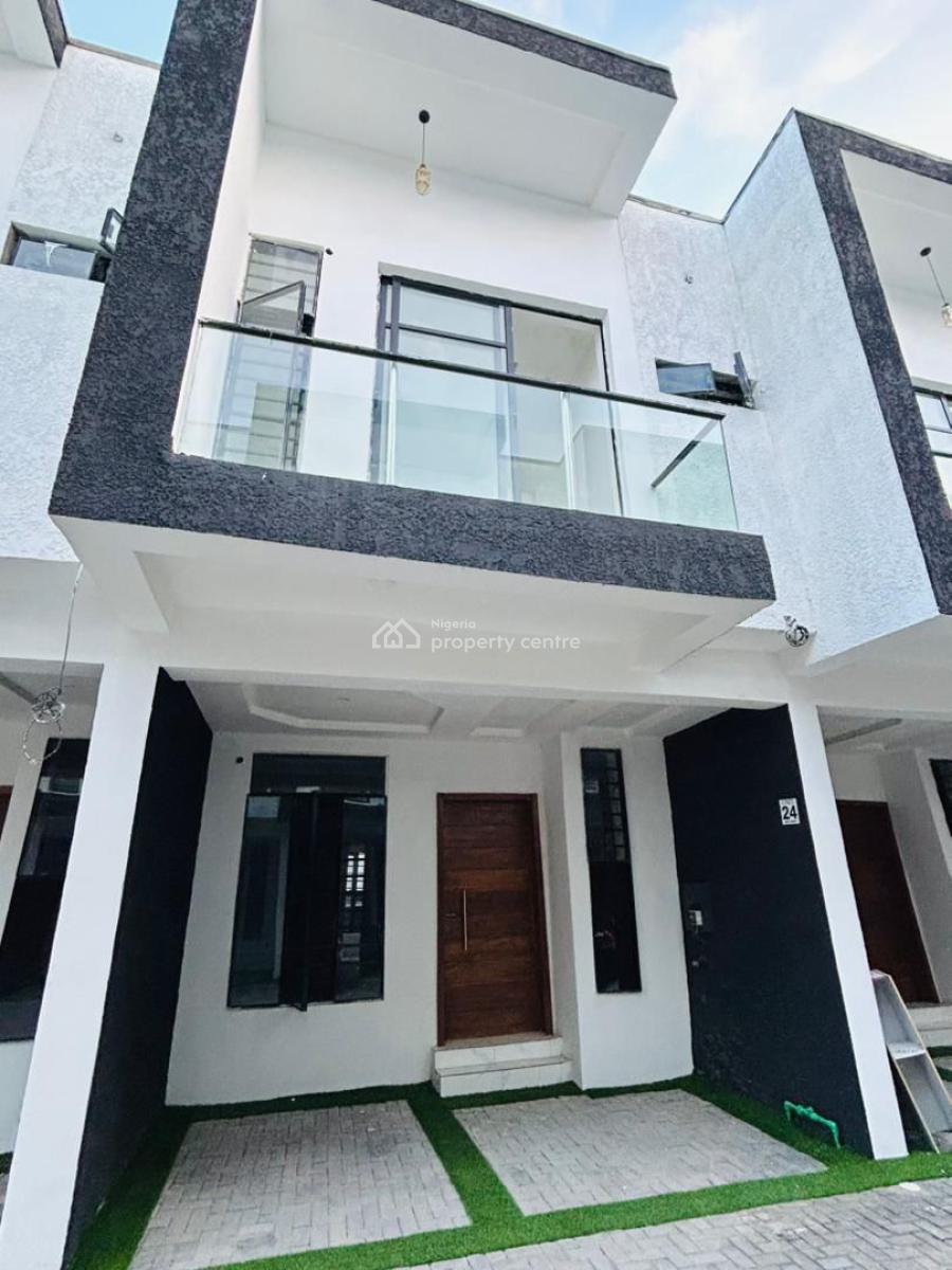 Luxury 3 Bedroom Terrace Duplex with Excellent Facilities, Ikota Vill Estate, Lekki, Lagos, Terraced Duplex for Rent