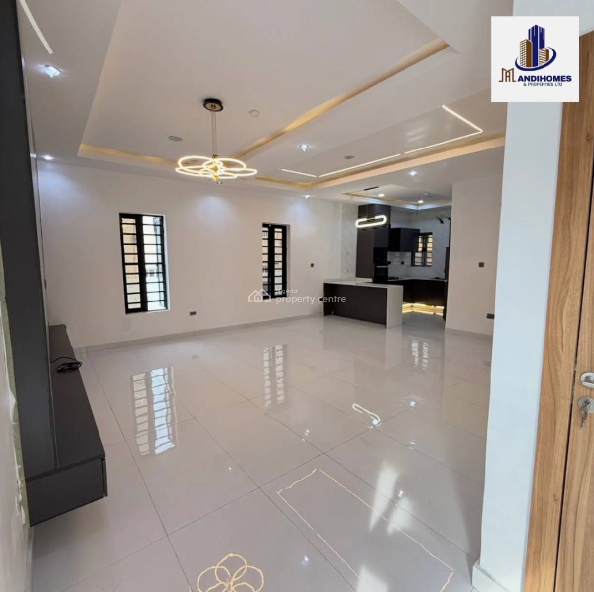 4 Bedroom Detached Duplex with a Box Room and Swimming Pool, Sangotedo, Ajah, Lagos, Detached Duplex for Sale