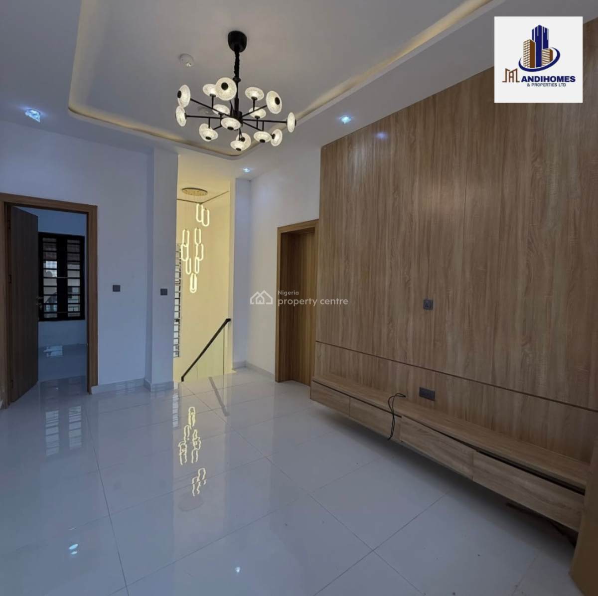 4 Bedroom Detached Duplex with a Box Room and Swimming Pool, Sangotedo, Ajah, Lagos, Detached Duplex for Sale