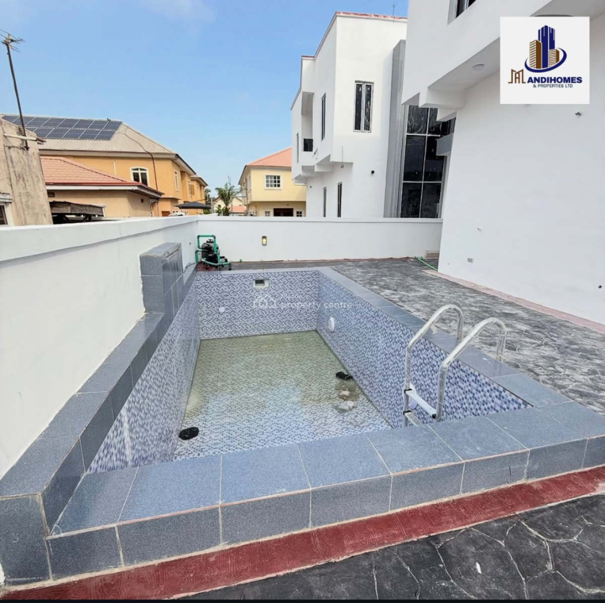 4 Bedroom Detached Duplex with a Box Room and Swimming Pool, Sangotedo, Ajah, Lagos, Detached Duplex for Sale