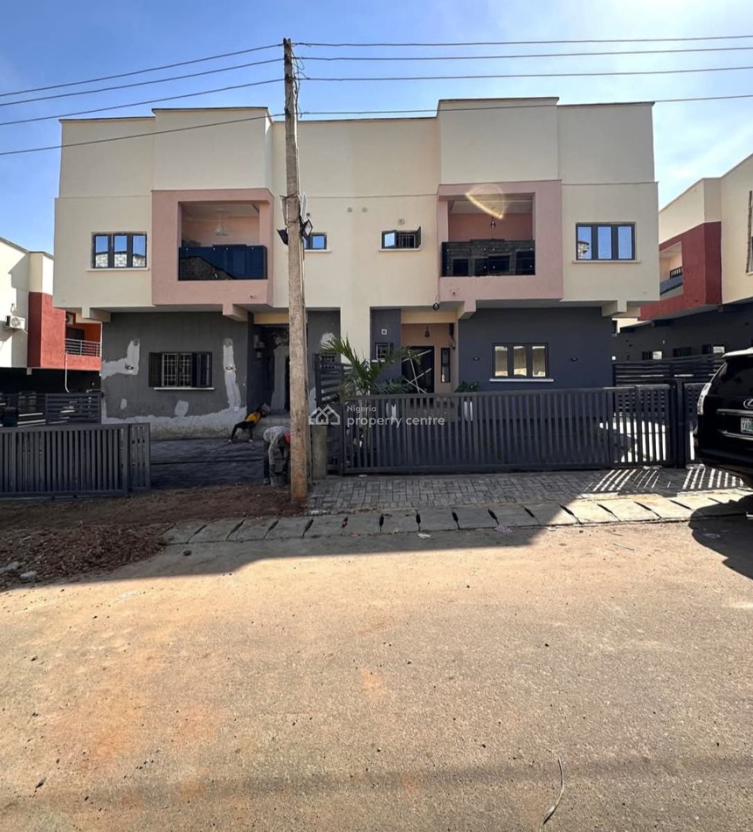 Newly Built 5 Bedroom Semi-detached Duplex with Bq, Life Camp, Abuja, Semi-detached Duplex for Sale