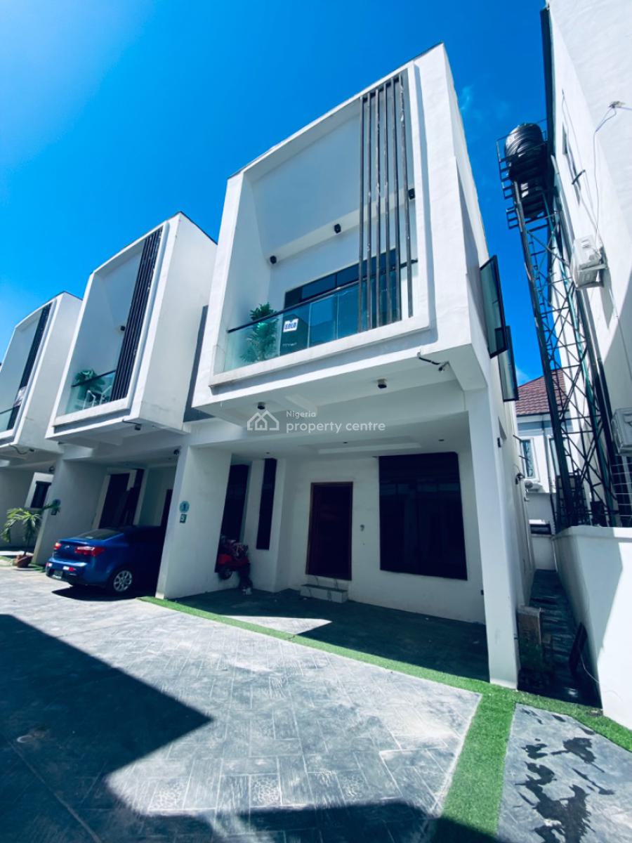 Bran New Residential 4 Bedrooms Detached Duplex, Orchid Axis, Lekki Phase 2, Lekki, Lagos, Semi-detached Duplex for Rent