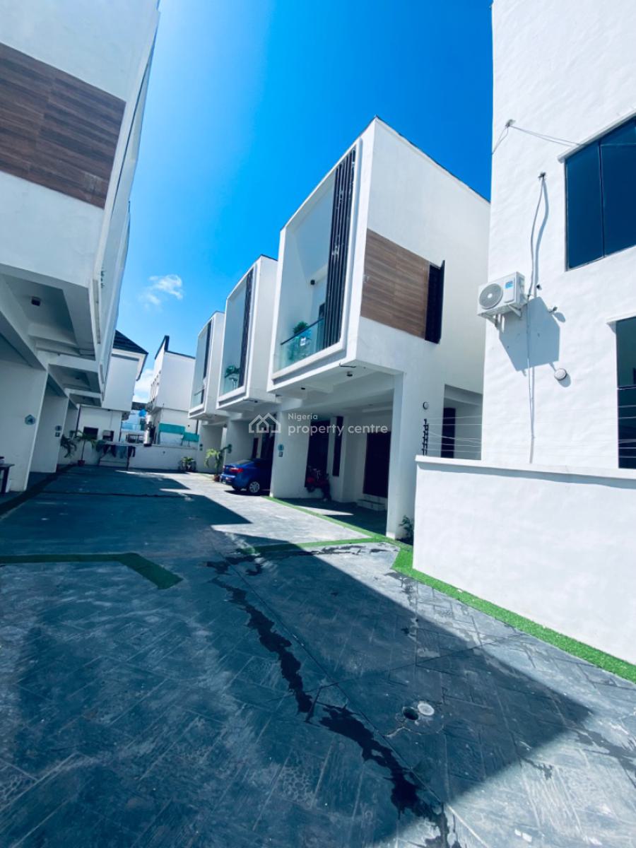 Bran New Residential 4 Bedrooms Detached Duplex, Orchid Axis, Lekki Phase 2, Lekki, Lagos, Semi-detached Duplex for Rent