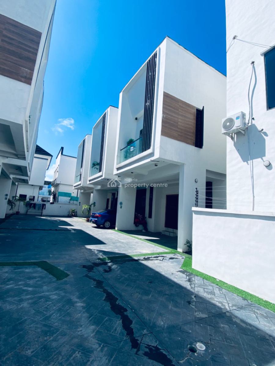 Bran New Residential 4 Bedrooms Detached Duplex, Orchid Axis, Lekki Phase 2, Lekki, Lagos, Semi-detached Duplex for Rent