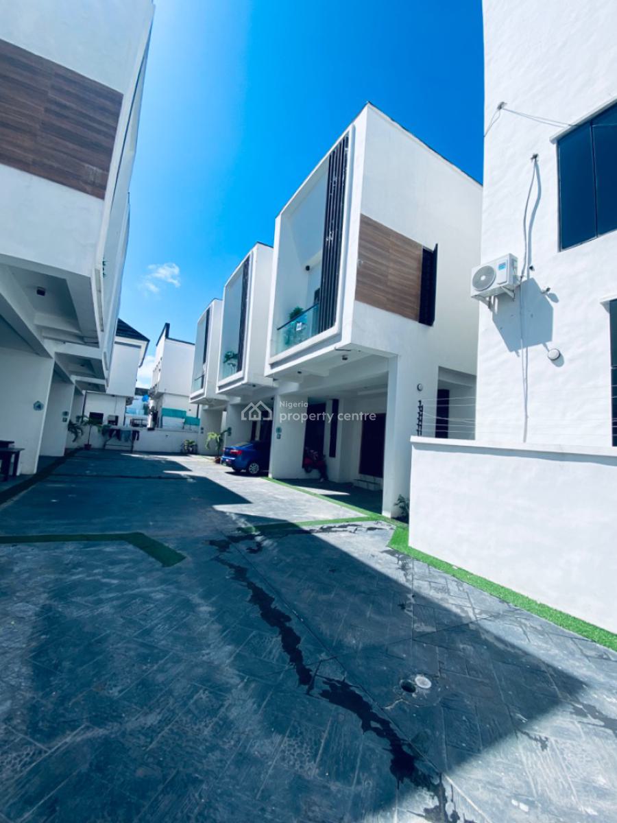 Bran New Residential 4 Bedrooms Detached Duplex, Orchid Axis, Lekki Phase 2, Lekki, Lagos, Semi-detached Duplex for Rent