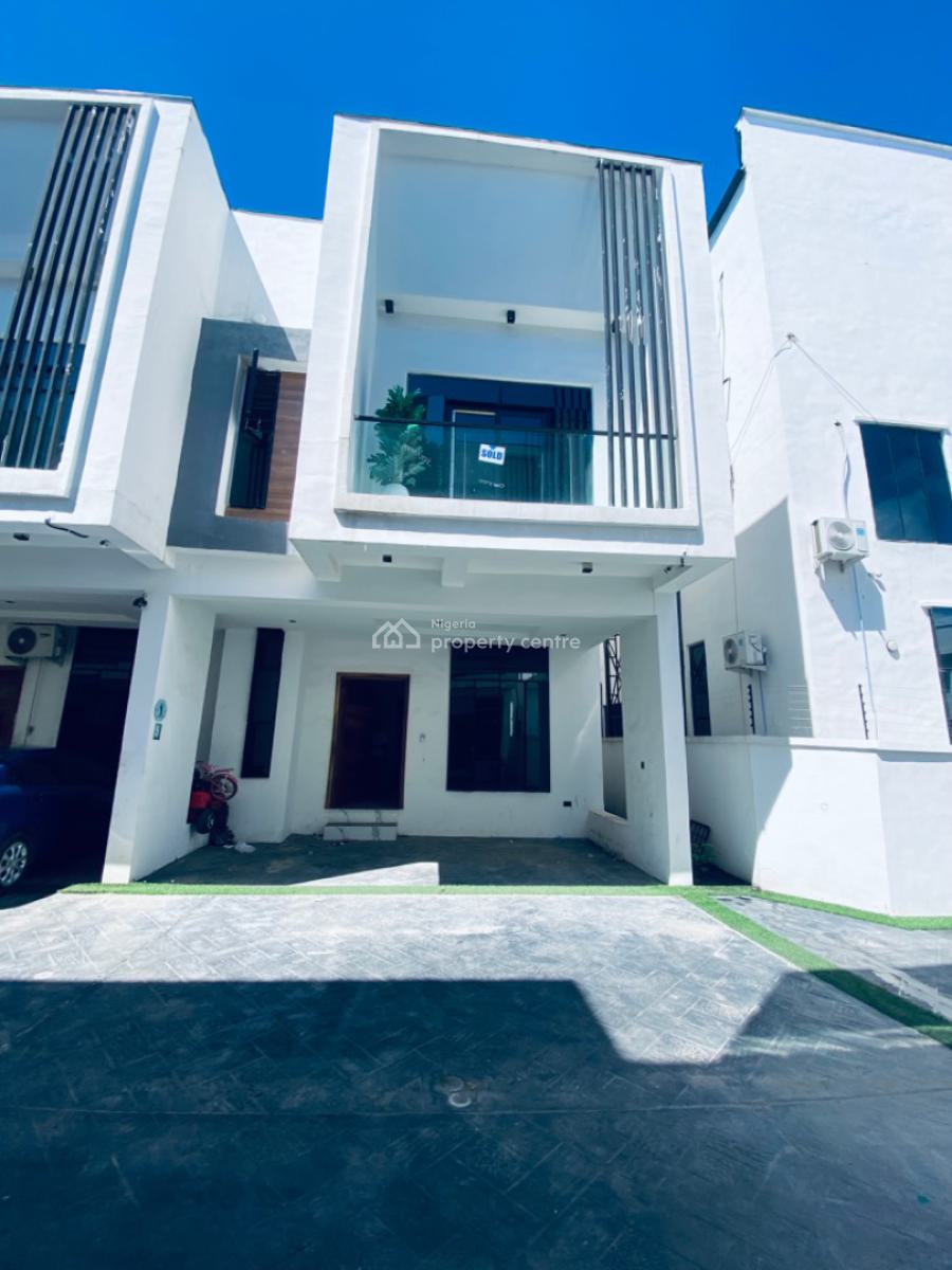 Bran New Residential 4 Bedrooms Detached Duplex, Orchid Axis, Lekki Phase 2, Lekki, Lagos, Semi-detached Duplex for Rent