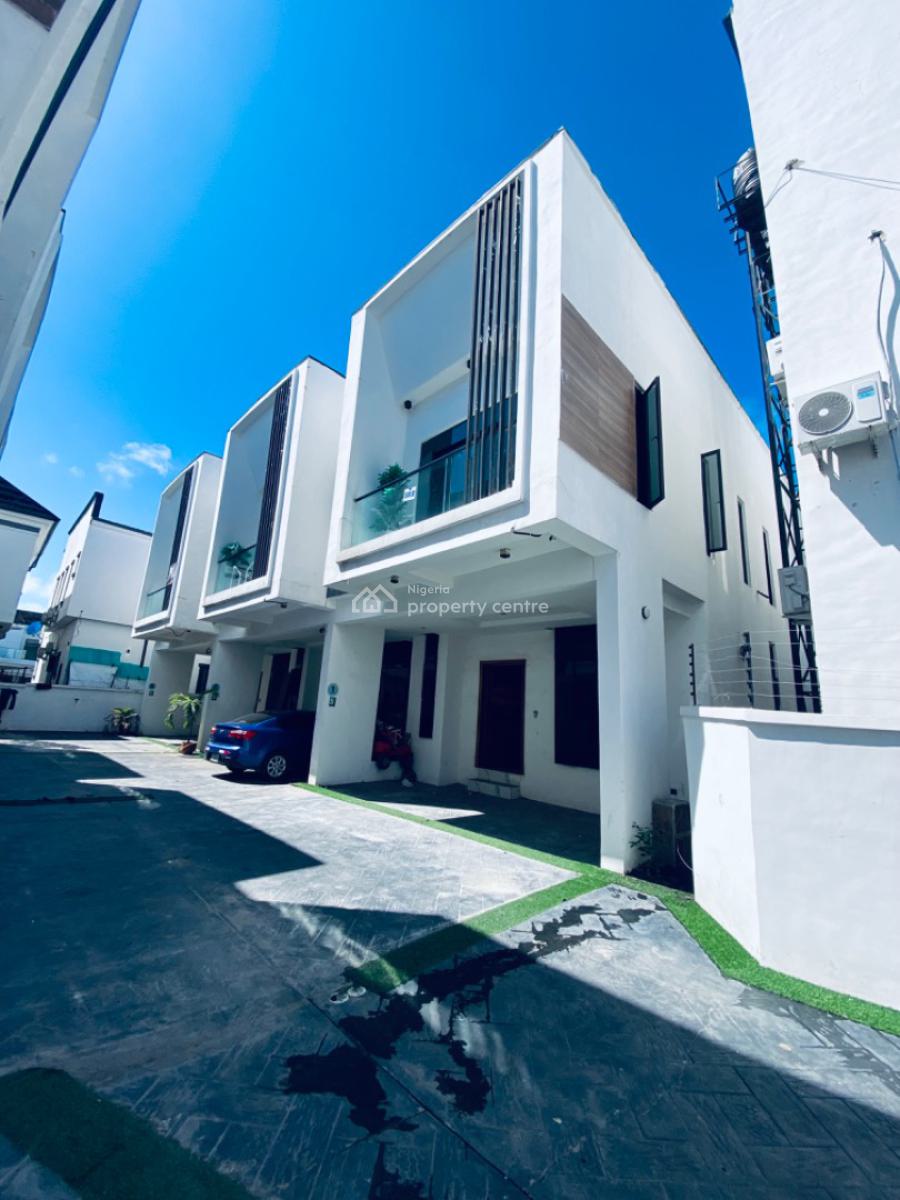 Bran New Residential 4 Bedrooms Detached Duplex, Orchid Axis, Lekki Phase 2, Lekki, Lagos, Semi-detached Duplex for Rent