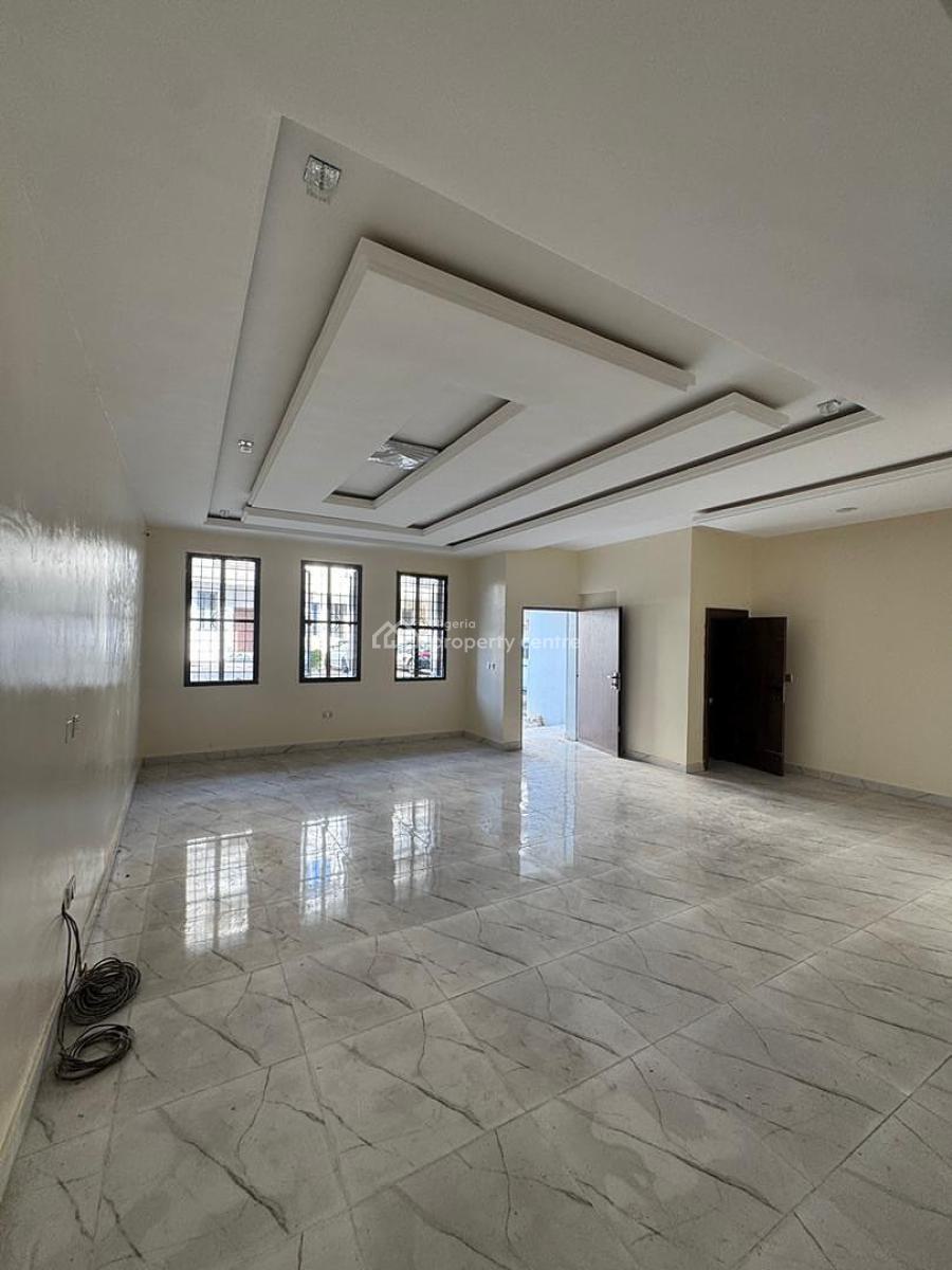 4 Bedroom Terrace Duplex with a Bq, Guzape District, Abuja, Terraced Duplex for Rent