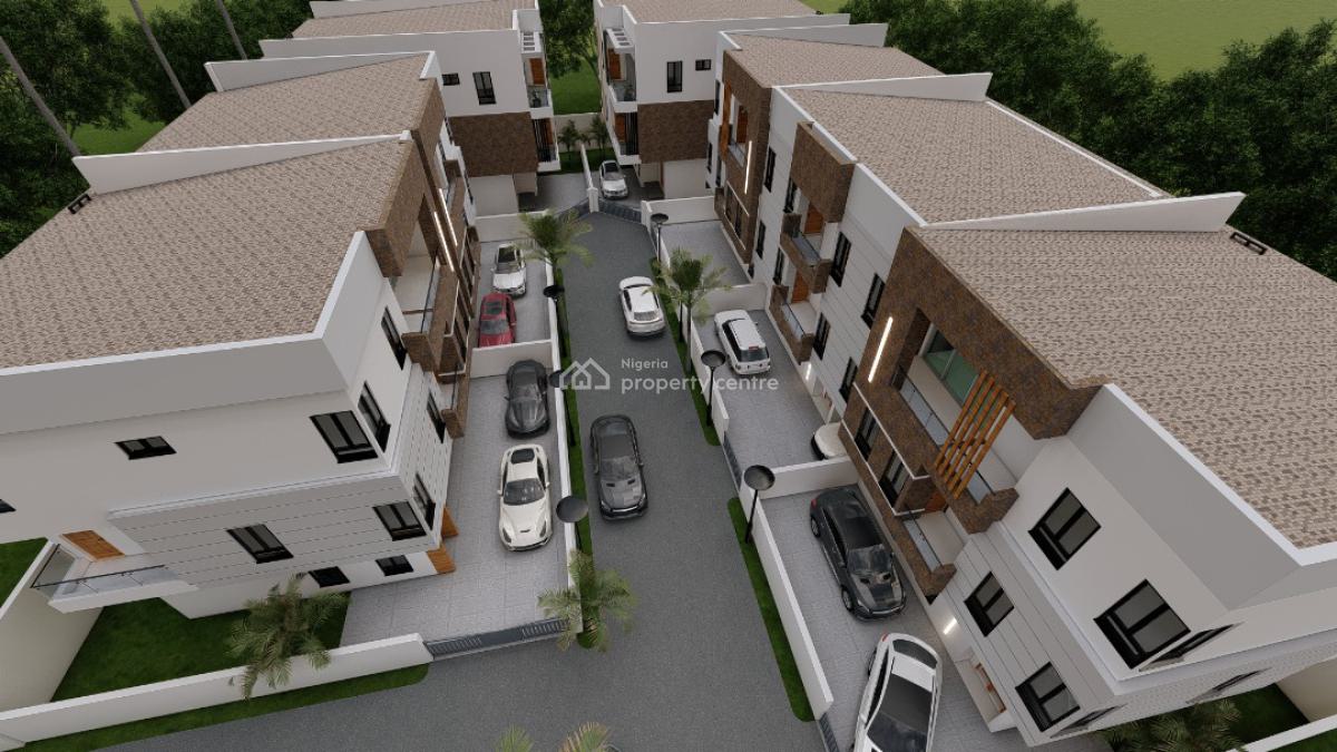 Modern Designed 5 Bedroom Detached House. Off Plan, Bush Street, Maryland, Lagos, Detached Duplex for Sale