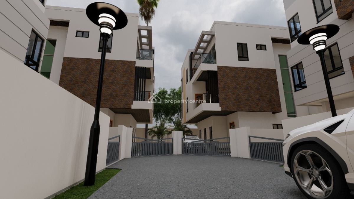 Modern Designed 5 Bedroom Detached House. Off Plan, Bush Street, Maryland, Lagos, Detached Duplex for Sale
