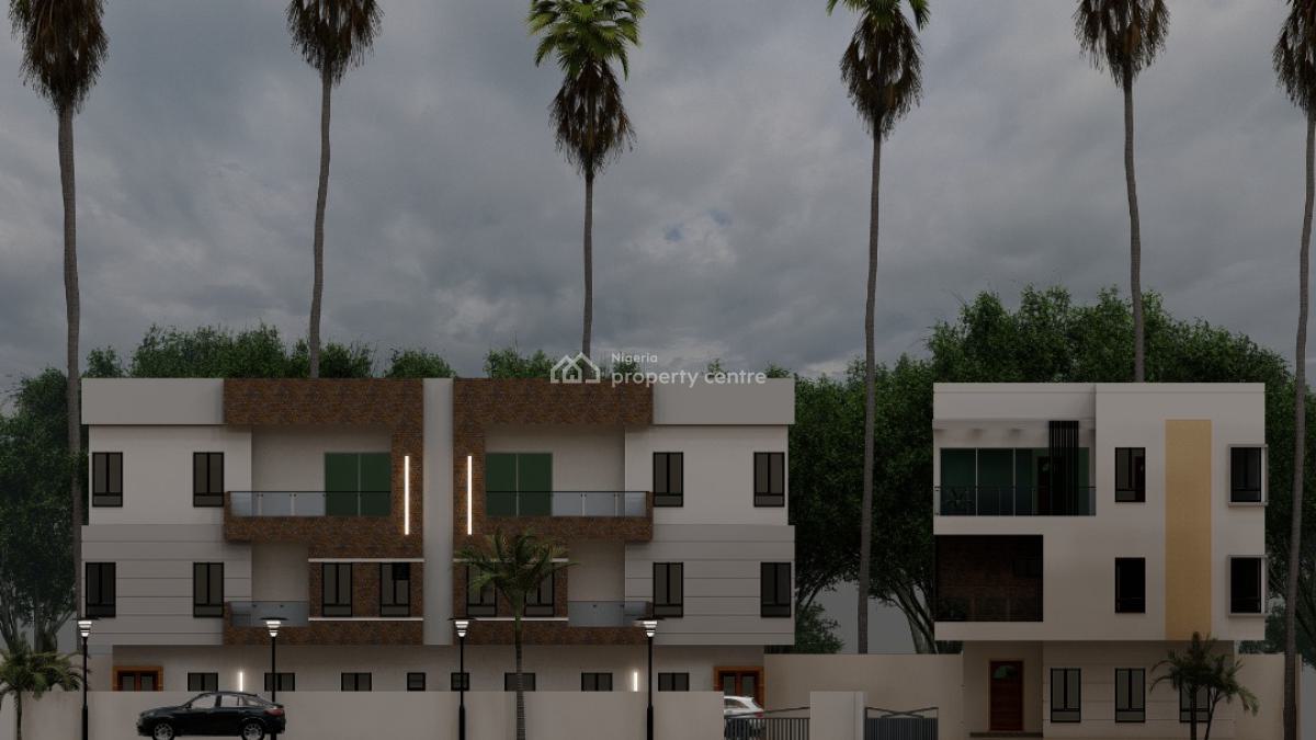 Modern Designed 5 Bedroom Semi-detached House Off Plan, Maryland, Lagos, Semi-detached Duplex for Sale