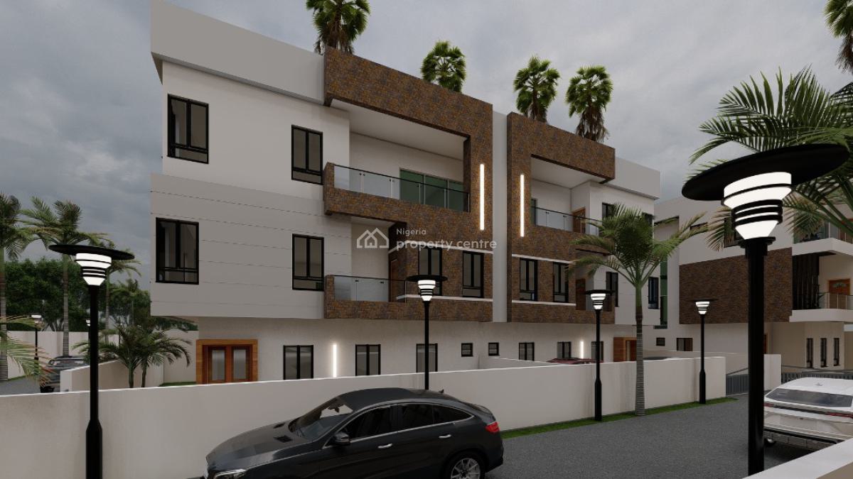 Modern Designed 5 Bedroom Semi-detached House Off Plan, Maryland, Lagos, Semi-detached Duplex for Sale