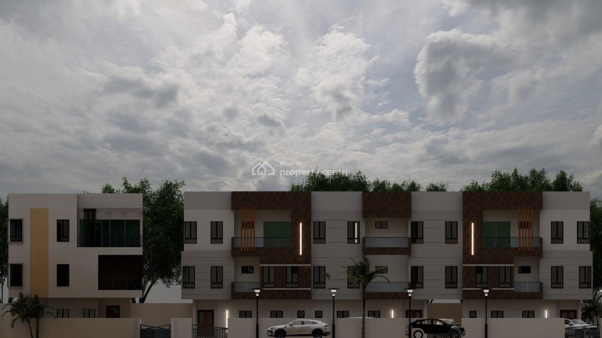 Modern Designed 5 Bedroom Terrace Houses, Off Bush Street, Maryland, Lagos, Terraced Duplex for Sale
