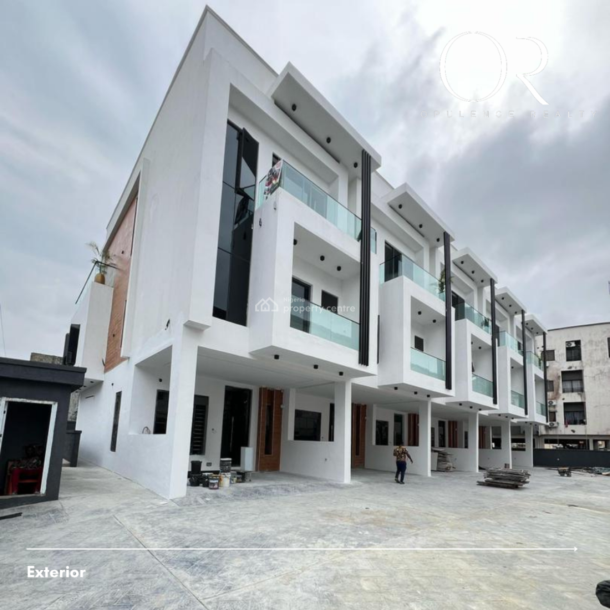 Newly Built 4 Bedroom Terraced Duplex, Osapa, Lekki, Lagos, Terraced Duplex for Sale