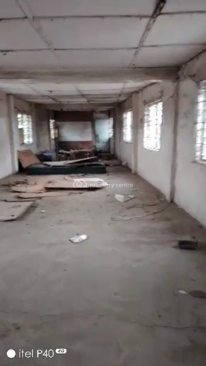 Open Plan Space of Approximately 215sqm Upstairs, Ogba, Ikeja, Lagos, Warehouse for Rent