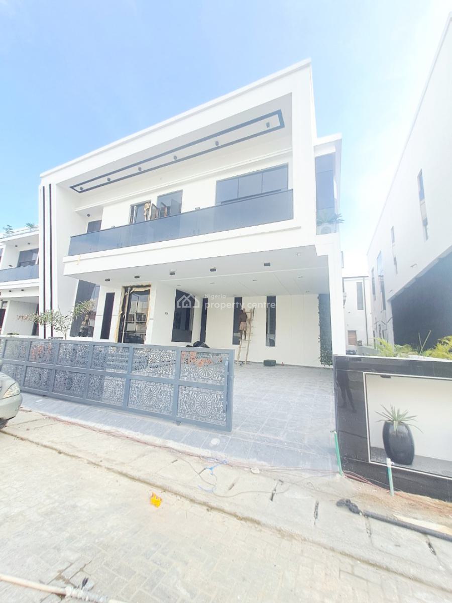 Beautifully Finished 5 Bedroom Detached with Bq, Pool, Cinema & Gym, Chevron, Lekki, Lagos, Detached Duplex for Sale