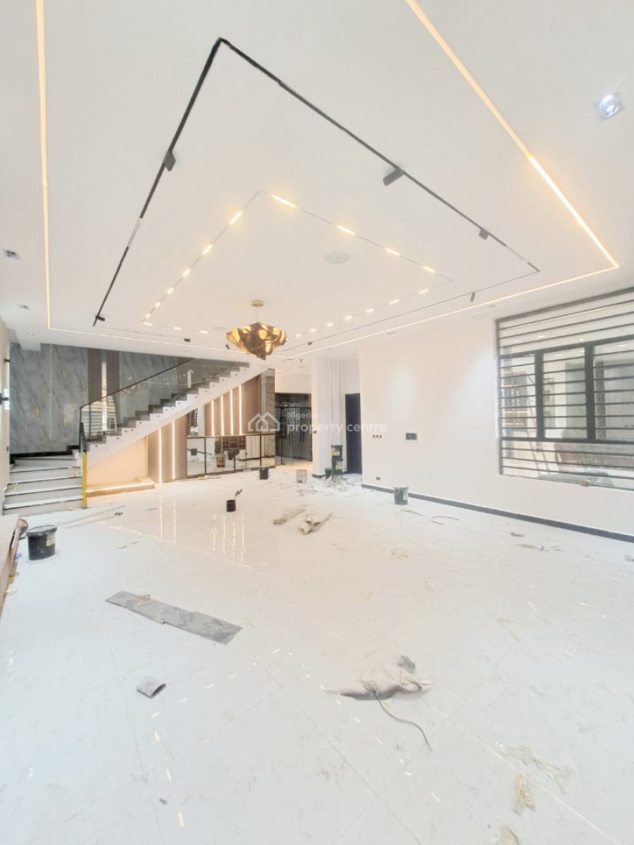 Beautifully Finished 5 Bedroom Detached with Bq, Pool, Cinema & Gym, Chevron, Lekki, Lagos, Detached Duplex for Sale