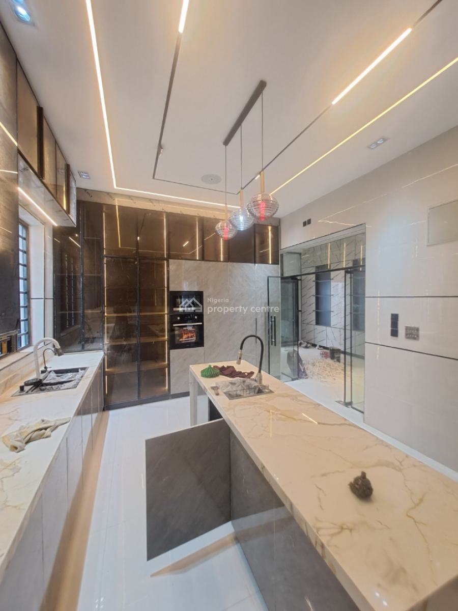 Beautifully Finished 5 Bedroom Detached with Bq, Pool, Cinema & Gym, Chevron, Lekki, Lagos, Detached Duplex for Sale