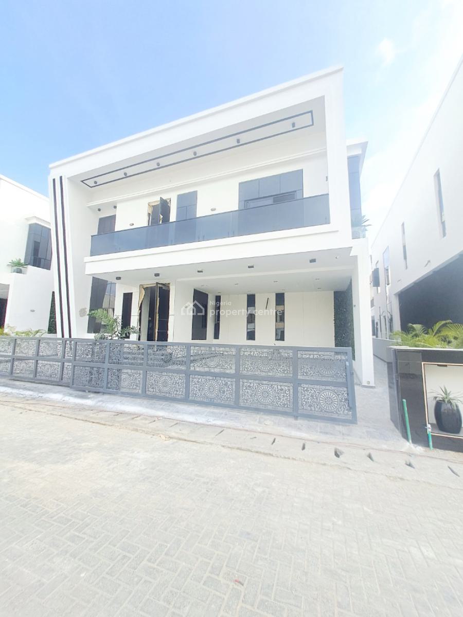 Beautifully Finished 5 Bedroom Detached with Bq, Pool, Cinema & Gym, Chevron, Lekki, Lagos, Detached Duplex for Sale
