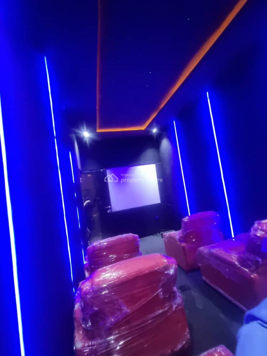 Beautifully Finished 5 Bedroom Detached with Bq, Pool, Cinema & Gym, Chevron, Lekki, Lagos, Detached Duplex for Sale