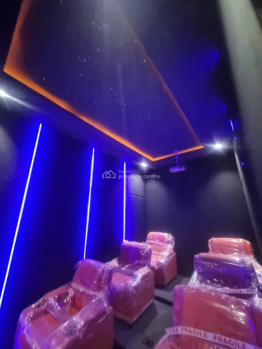 Beautifully Finished 5 Bedroom Detached with Bq, Pool, Cinema & Gym, Chevron, Lekki, Lagos, Detached Duplex for Sale