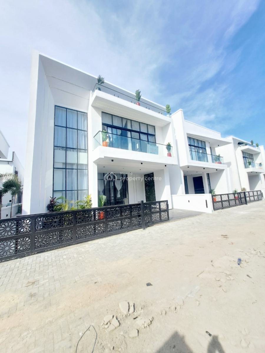 Newly Built 5 Bedroom Detached with Bq & Pool in a Gated Estate, Chevron, Lekki, Lagos, Detached Duplex for Sale