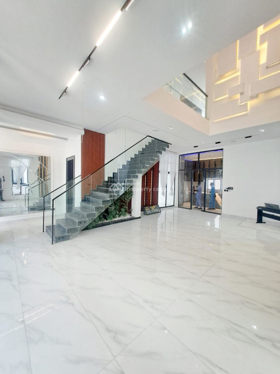 Newly Built 5 Bedroom Detached with Bq & Pool in a Gated Estate, Chevron, Lekki, Lagos, Detached Duplex for Sale