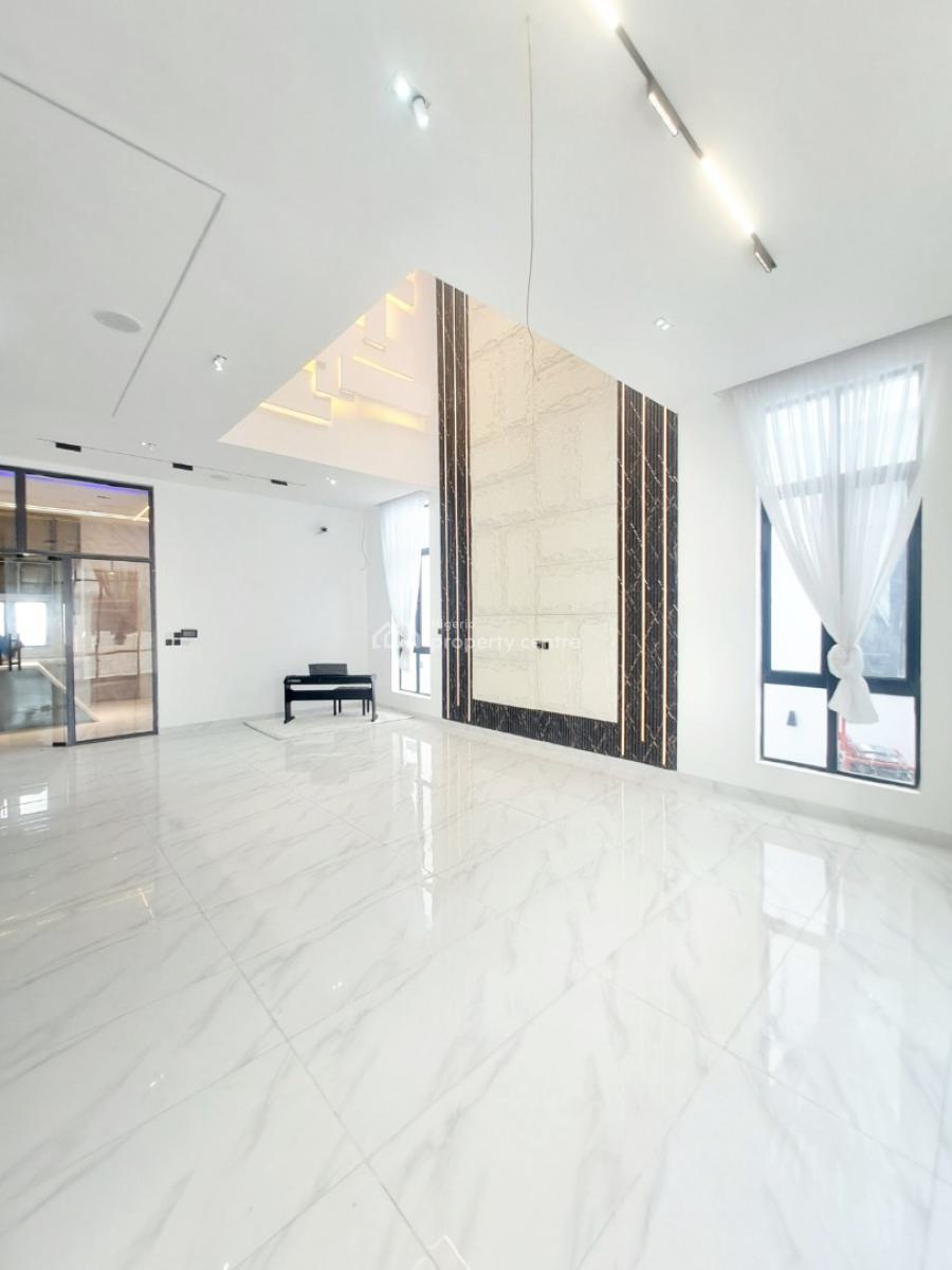 Newly Built 5 Bedroom Detached with Bq & Pool in a Gated Estate, Chevron, Lekki, Lagos, Detached Duplex for Sale