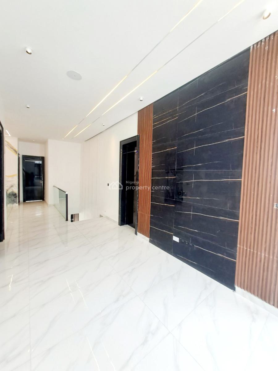 Newly Built 5 Bedroom Detached with Bq & Pool in a Gated Estate, Chevron, Lekki, Lagos, Detached Duplex for Sale