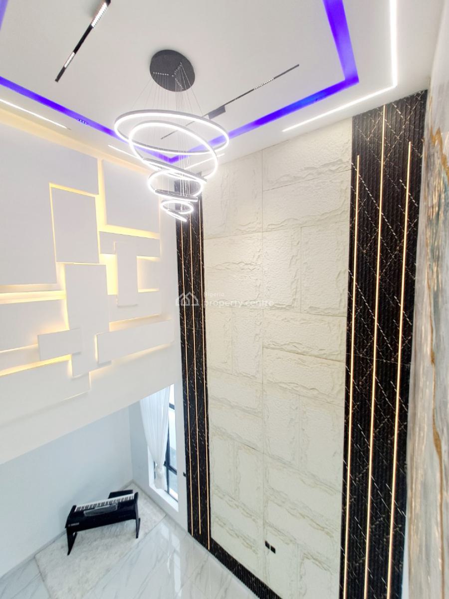 Newly Built 5 Bedroom Detached with Bq & Pool in a Gated Estate, Chevron, Lekki, Lagos, Detached Duplex for Sale