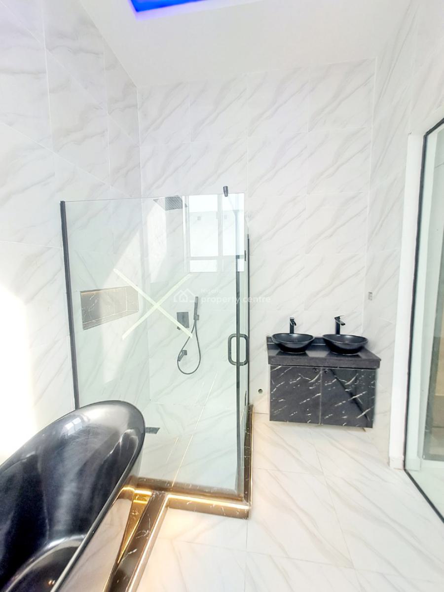 Newly Built 5 Bedroom Detached with Bq & Pool in a Gated Estate, Chevron, Lekki, Lagos, Detached Duplex for Sale