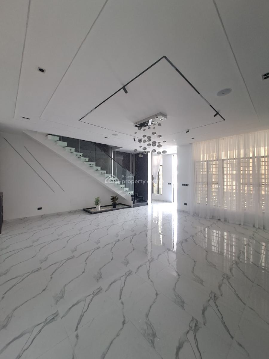 Newly Built 5 Bedroom Detached with Bq, Cinema, Pool, Chevron, Lekki, Lagos, Detached Duplex for Sale