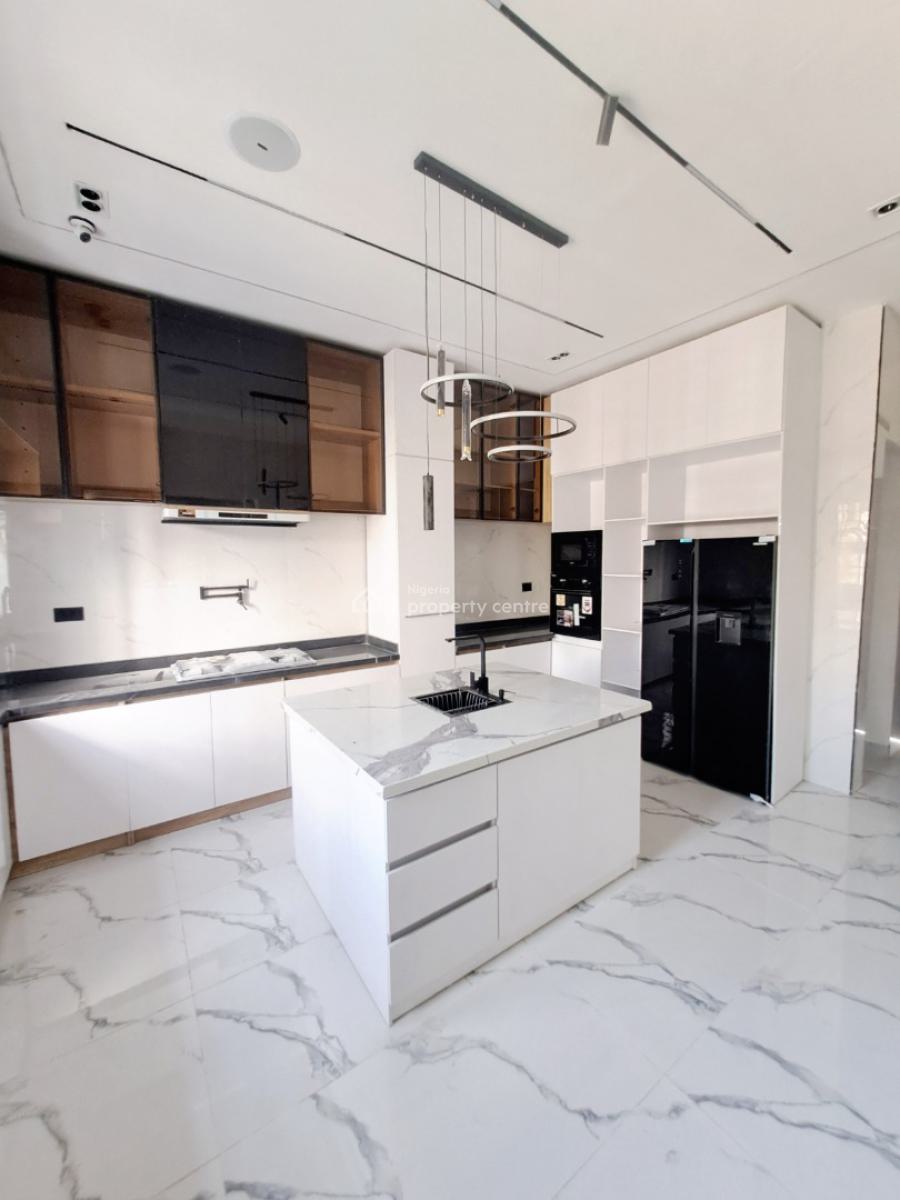 Newly Built 5 Bedroom Detached with Bq, Cinema, Pool, Chevron, Lekki, Lagos, Detached Duplex for Sale