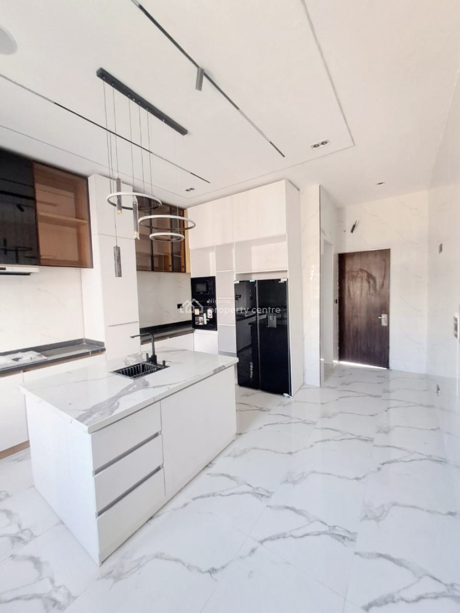 Newly Built 5 Bedroom Detached with Bq, Cinema, Pool, Chevron, Lekki, Lagos, Detached Duplex for Sale